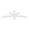 Ekena Millwork Davenport Architectural Grade PVC Gable Bracket, 72"W x 21"H x 2"D x 4"F, 7/12 Pitch GBP072X21X0204DAV00 - alternate 3